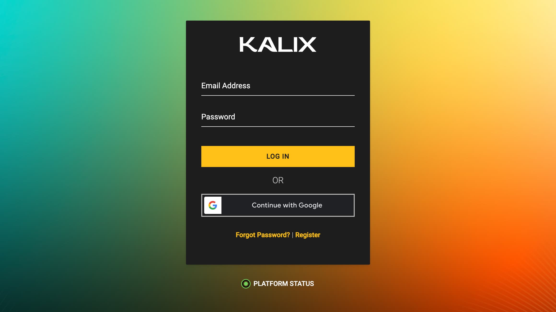 Kalix Login